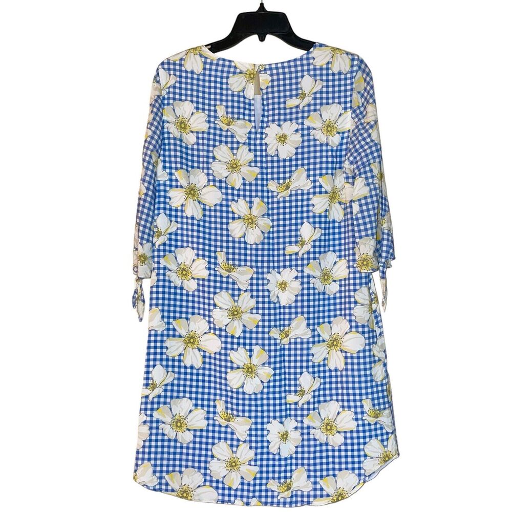 Draper James Dress Gingham Floral Shift - Picture 4 of 10